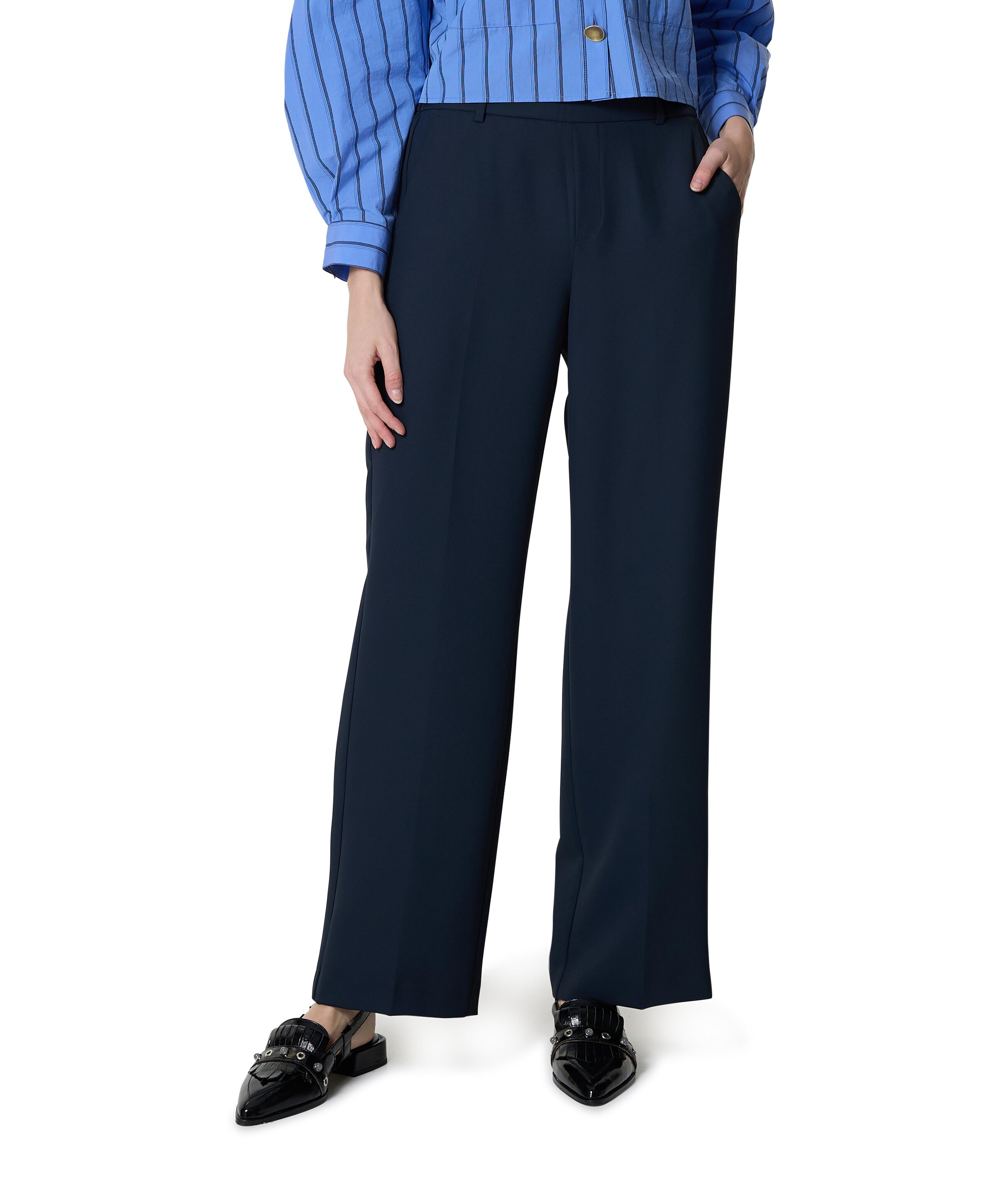 Mos Mosh MMBai Miley pantalon REGULAR blauw