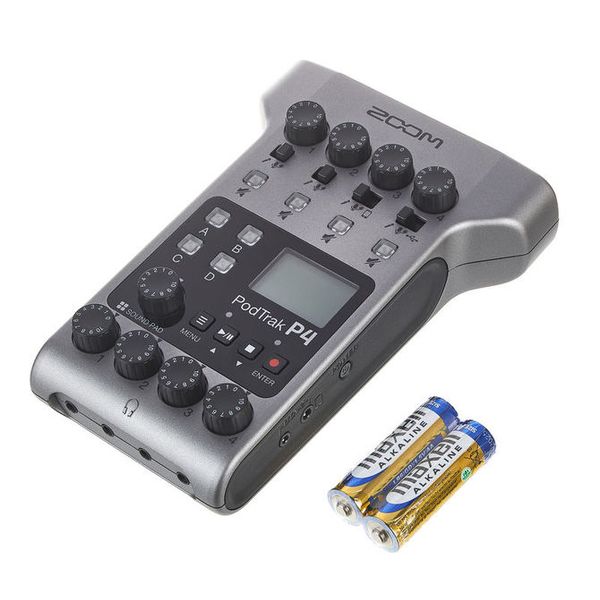 Zoom PodTrak P4 Podcast Mic Set