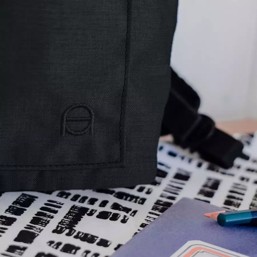 Anna und Oskar Fairer Kinderrucksack Kalle Mini Schwarz
