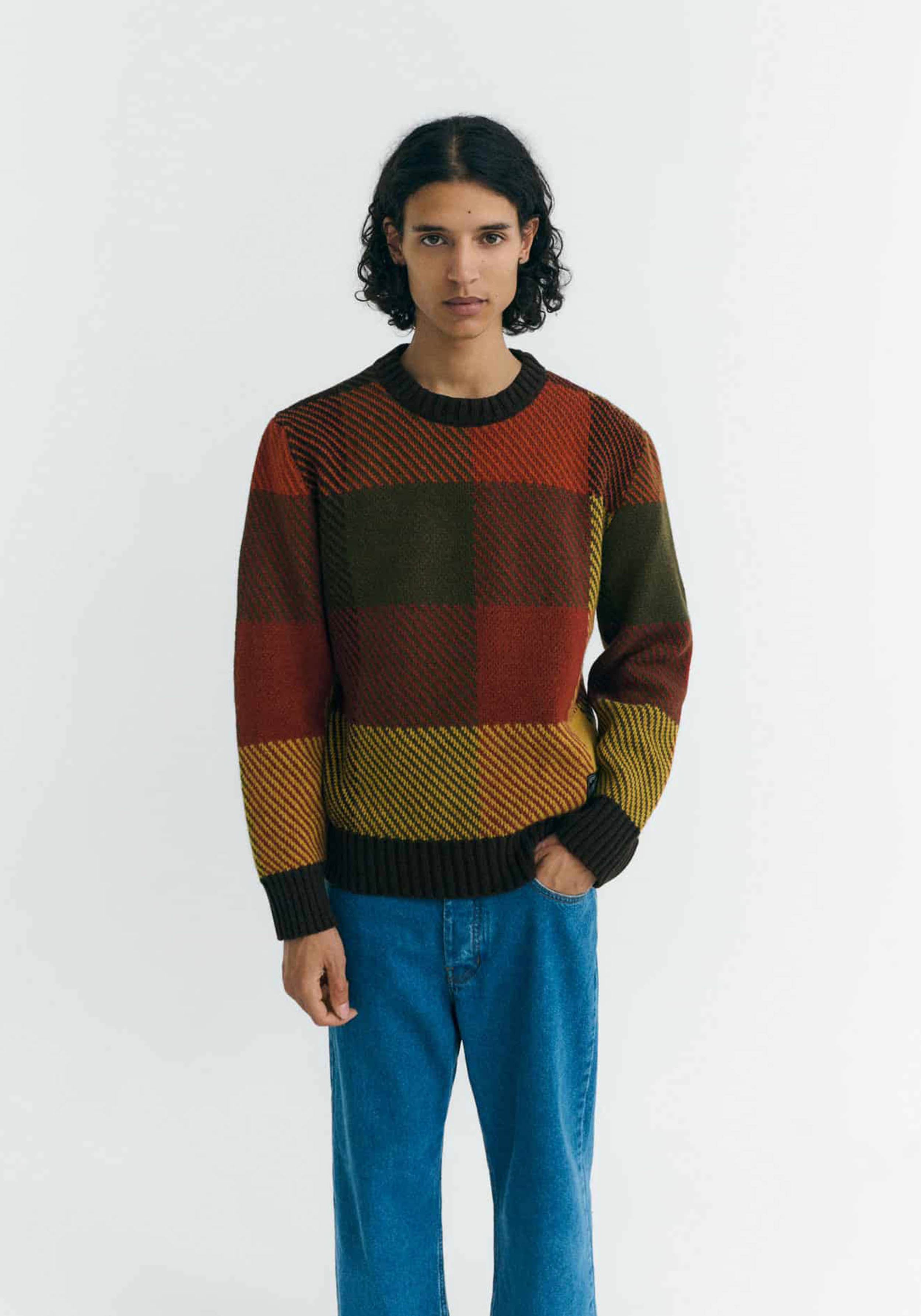Thinking Mu Strickpullover Khem Knitted Creek