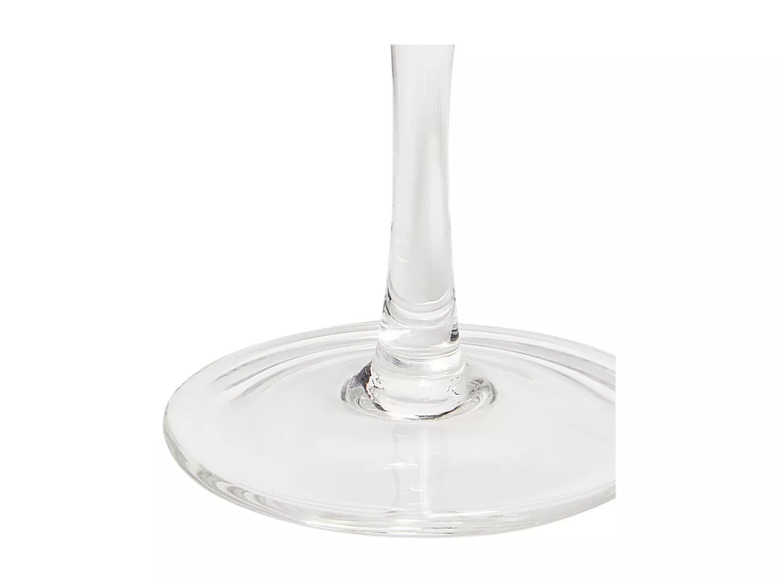 Lot de 4 coupes à champagne QUARTZ 170 ml Gris
