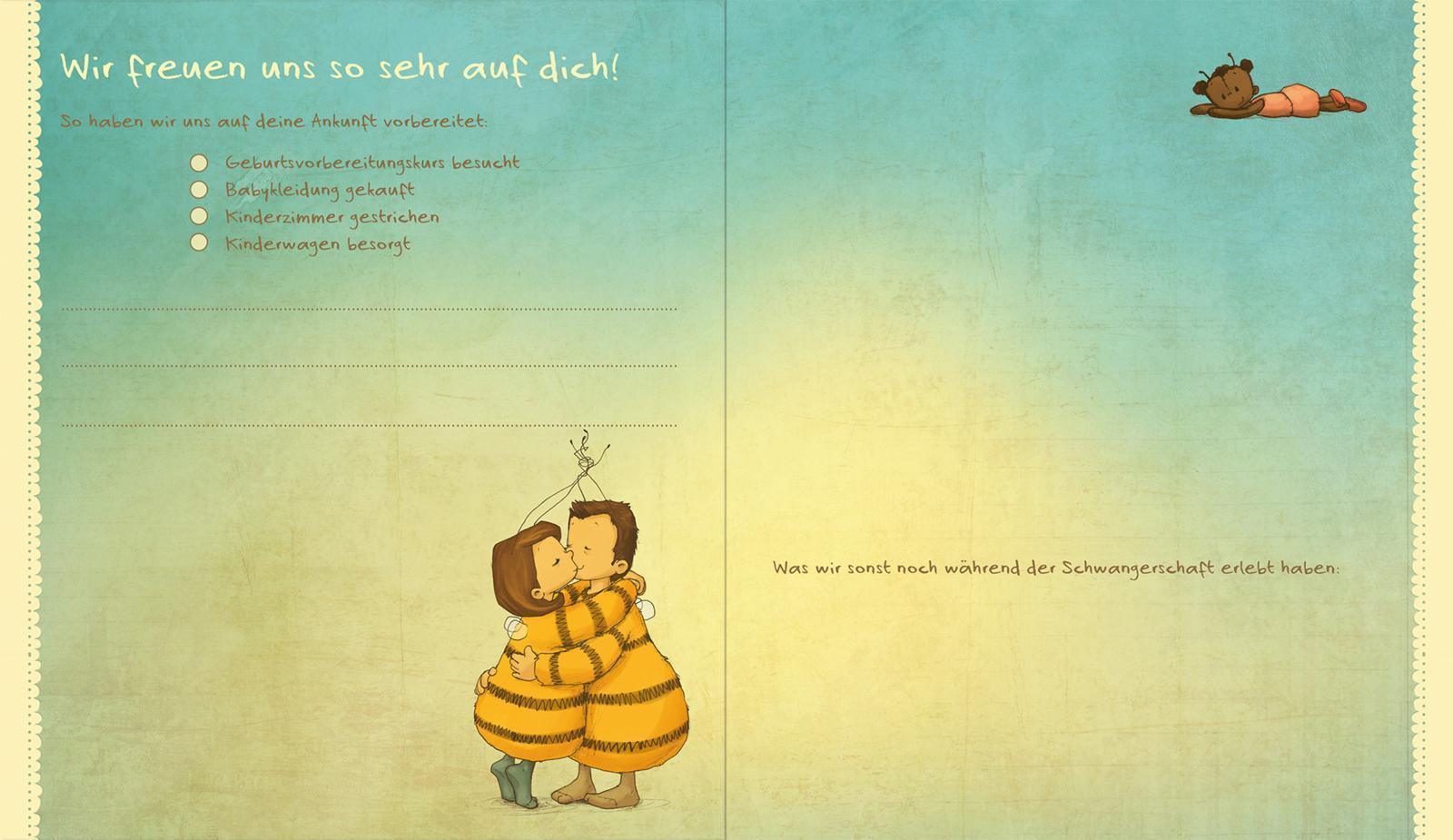 Die Baby Hummel Bommel – Schön, dass du da bist! Mein Babyalbum fürs erste Jahr