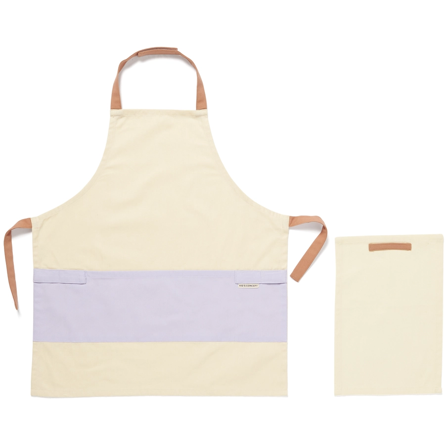 Kids Concept® Schürze Kids Hub beige