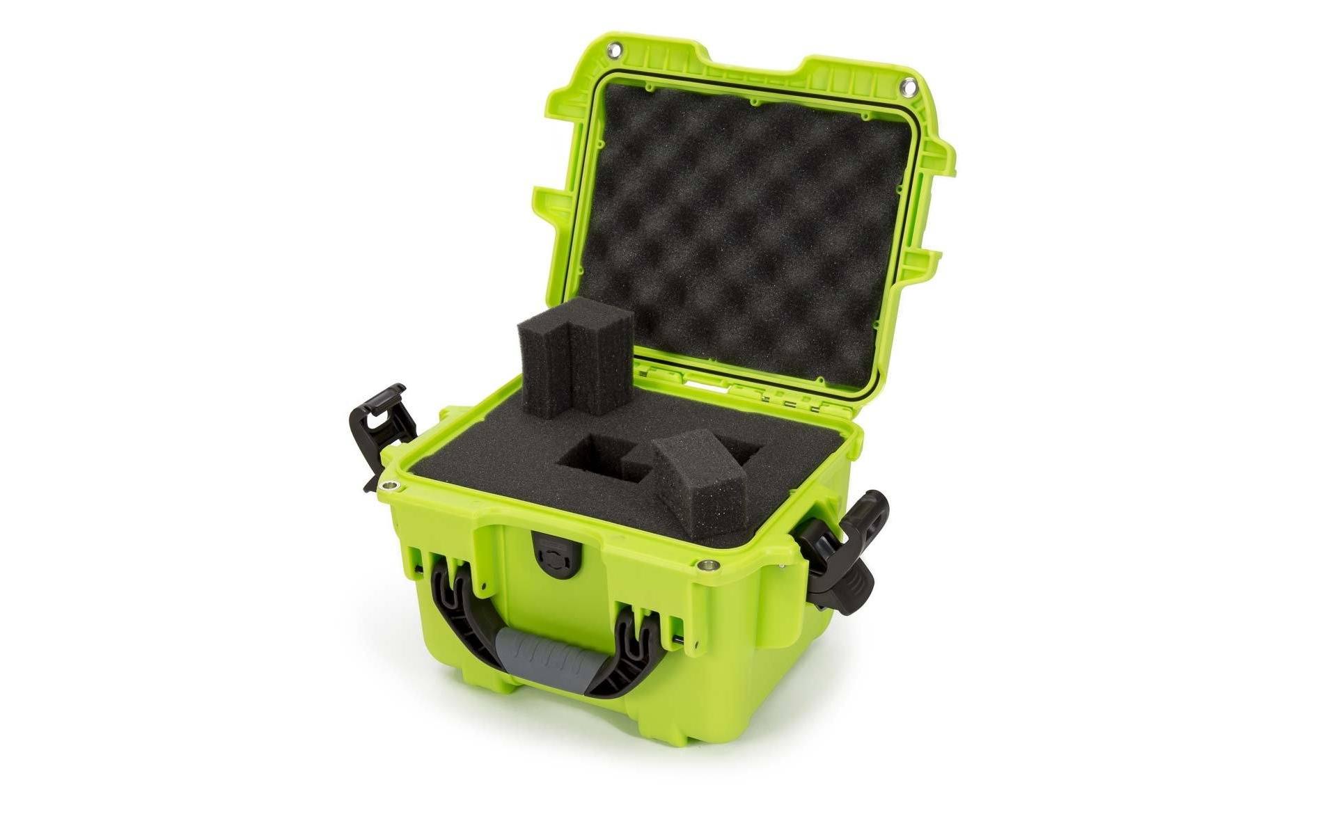 Kunststoffkoffer 908 - mit Schaum Limette<br>Leichter, wasserdichter und robuster Hartschalenkoffer mit Schaumstoffeinsatz
