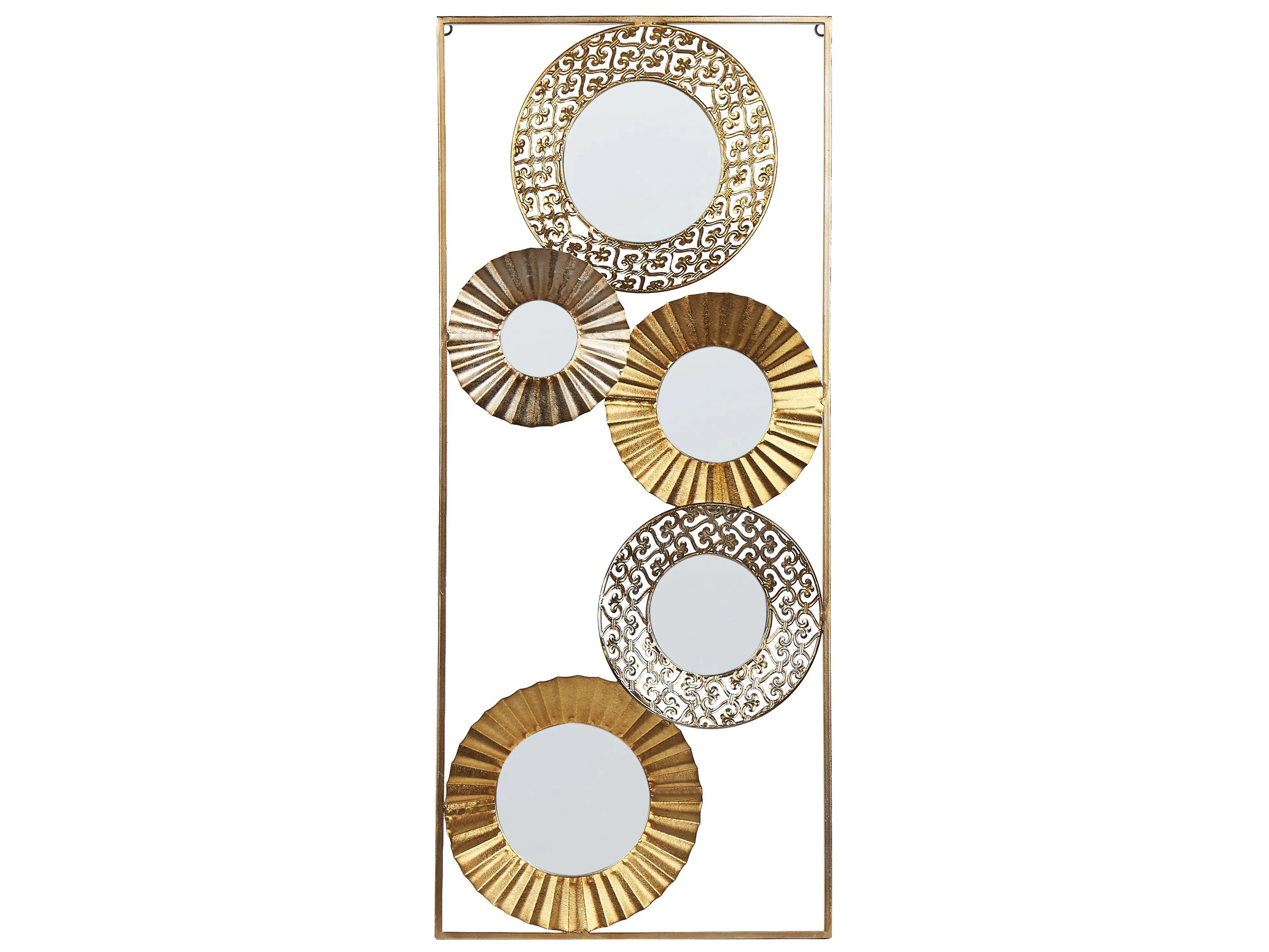 Wanddecoratie MAICOBA Metaal 90 cm Goud