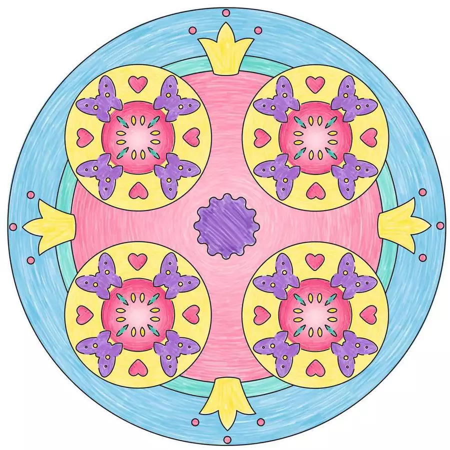Ravensburger Mandala Designer Unicorn bunt