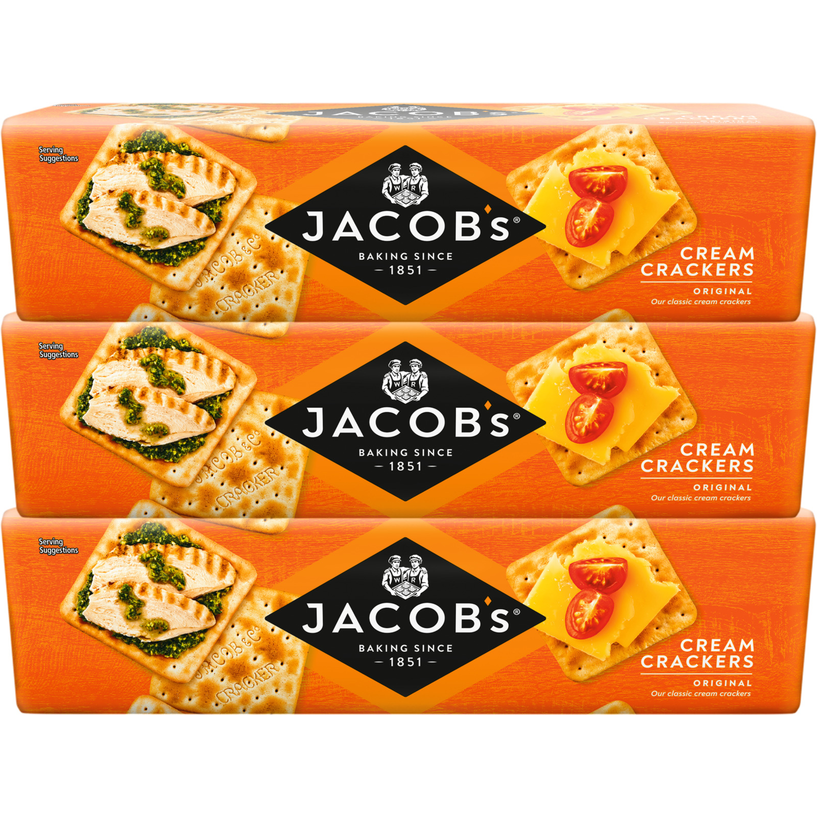 Jacob`s Cream Crackers 3 x 200 g