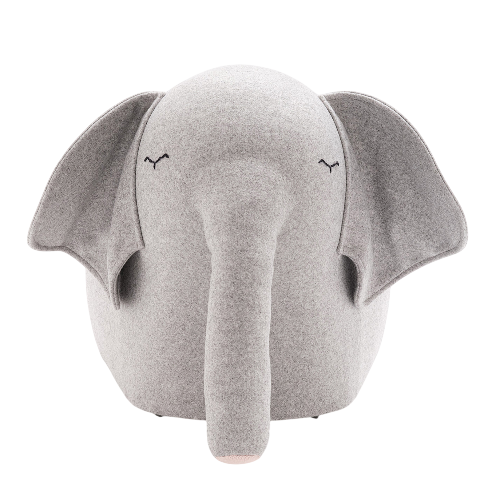 bou -  Roll-Elefant grau melange