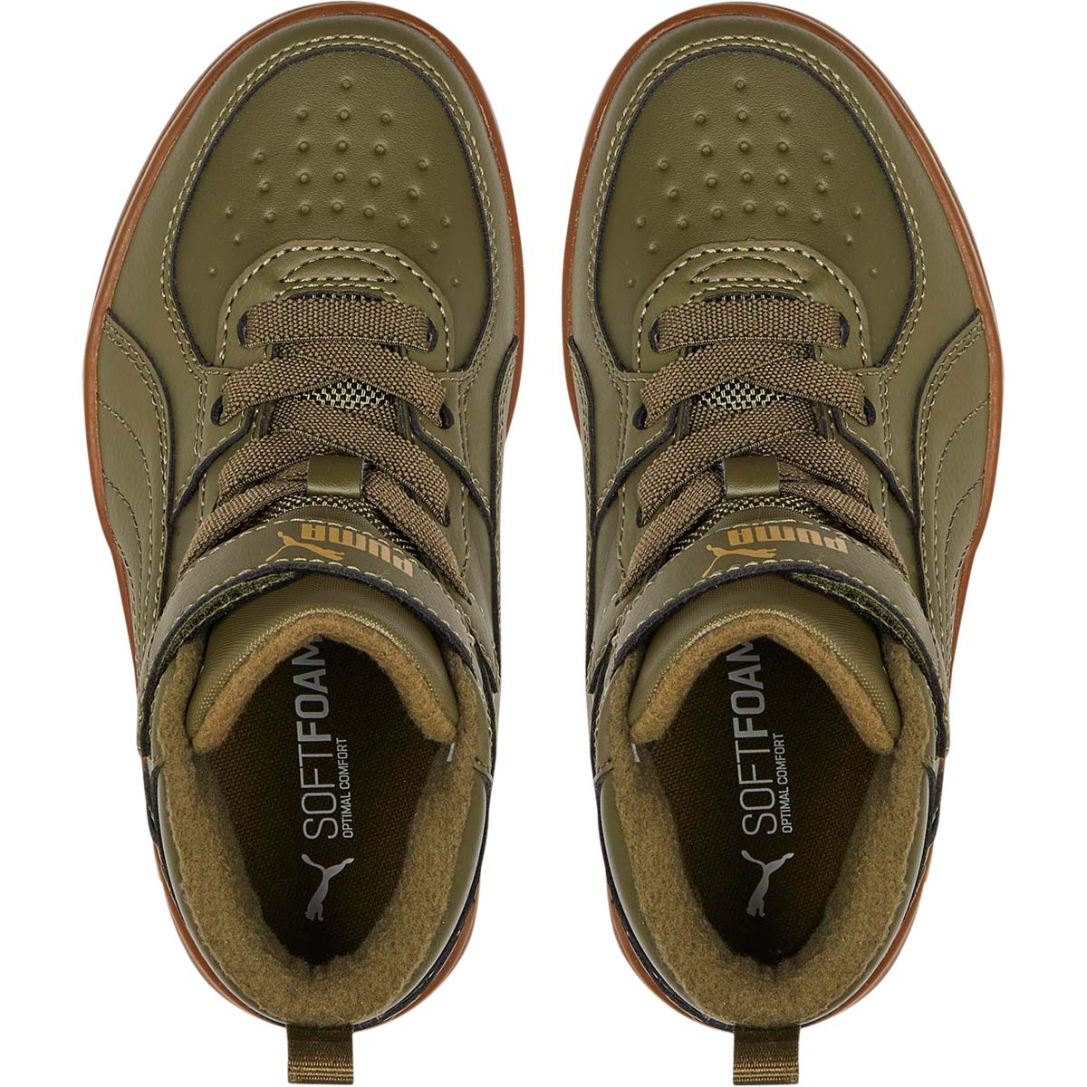 Puma Rebound Rugged Velcro Vinterstøvler Børn