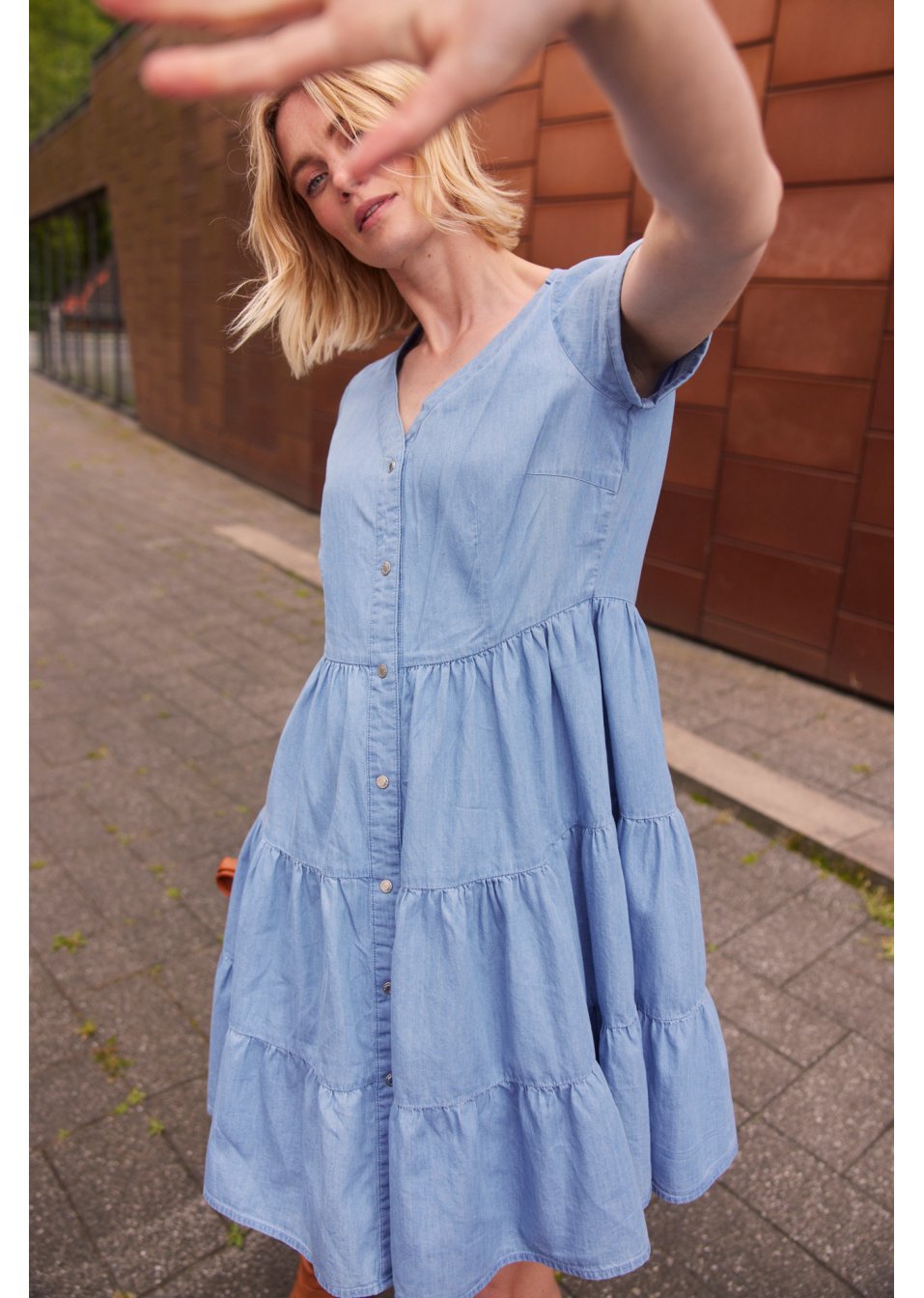Robe en jean