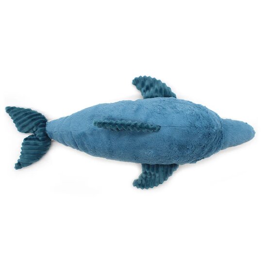 Ptipotos Peluche dauphin Tofou et son bébé   Bleu        50 cm   de               Les Déglingos