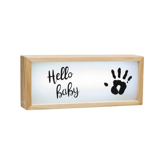 Light box empreinte   Bois        de               Baby Art