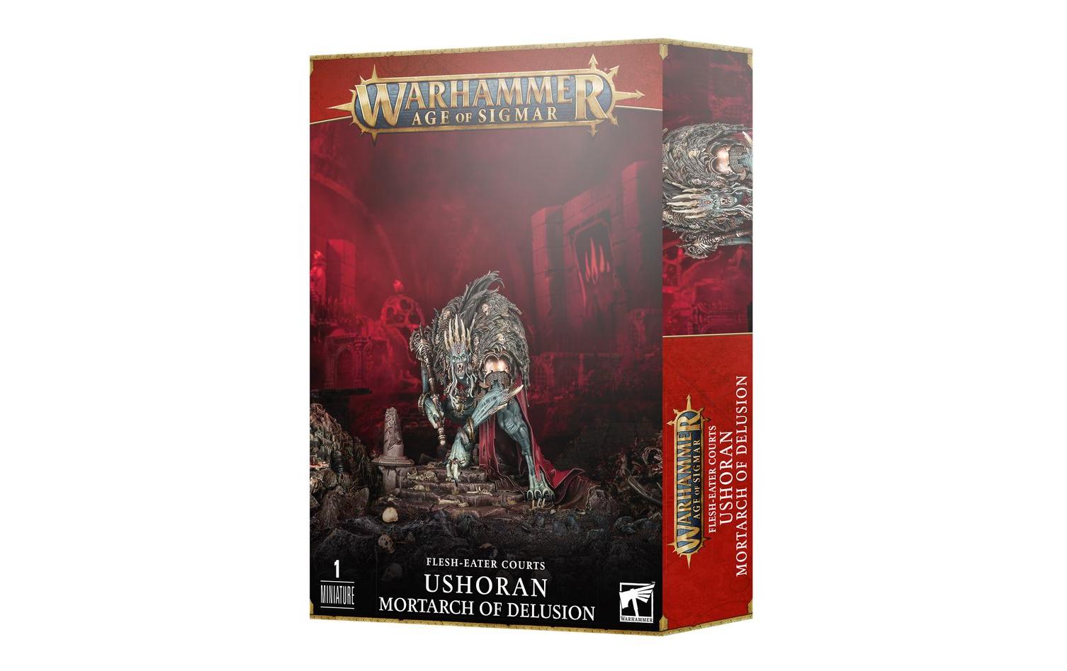 Figur Warhammer Age of Sigmar Ushoran Mortarch des WahnsWarhammer AoS Miniatur: Flesh Eater Courts Ushoran Mortarch of Delusion