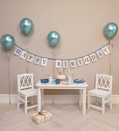 Cam Cam Girlande - 210 cm - Traumland Mix m. Happy Geburtstag