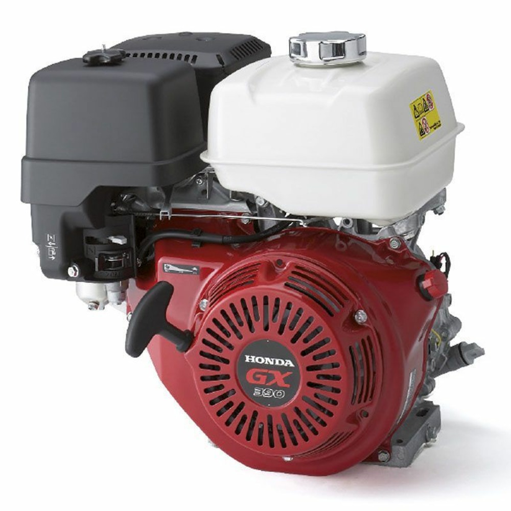 Moteur honda gx390 13 cv avec sortie horizontale 389 cm3 qhb1