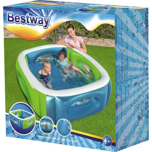 Piscina inflável Bestway com janela
