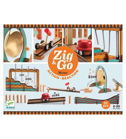 Djeco Kuglebane - Tr? - Zig & Go - 52 dele - Music