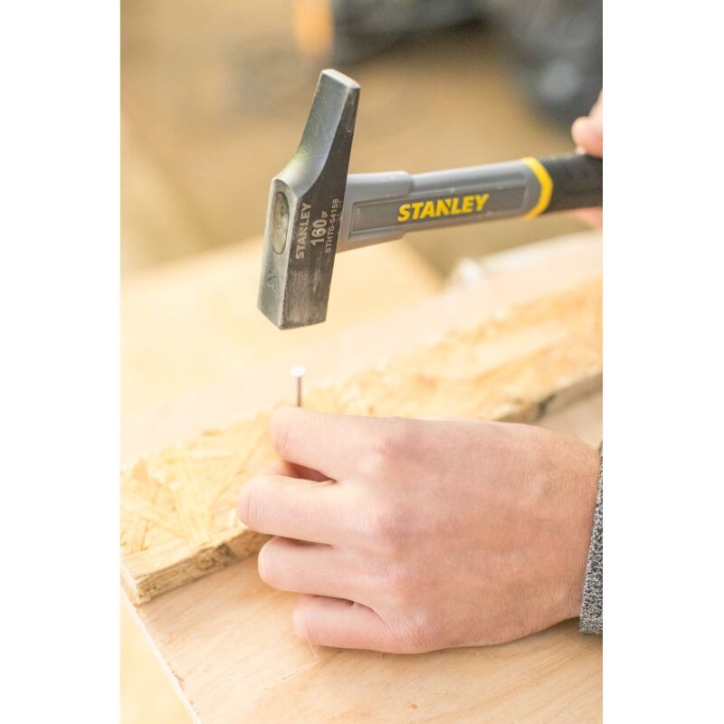 Marteau de menuisier manche fibre de verre 160 g - 20 mm