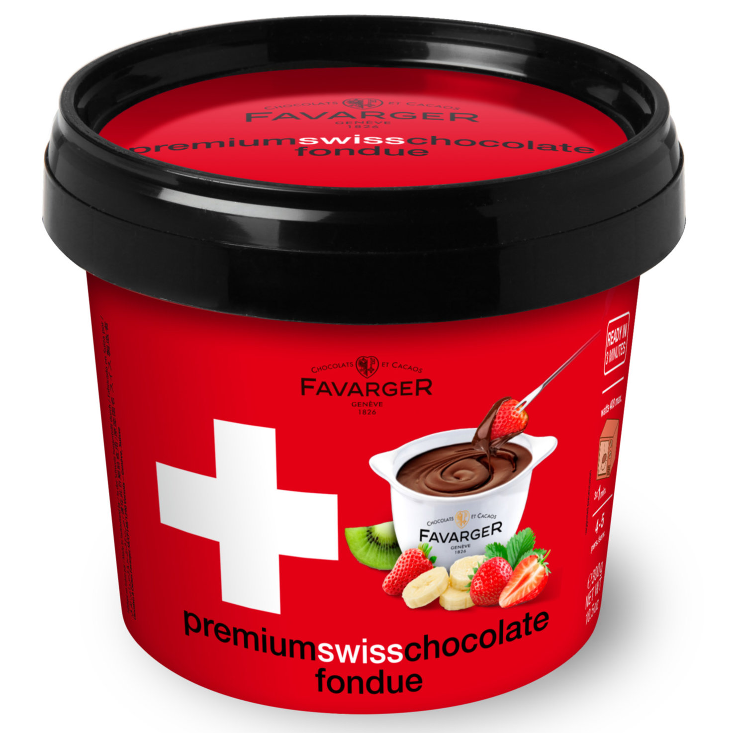 Favarger Premium Swiss Chocolate Fondue 300g