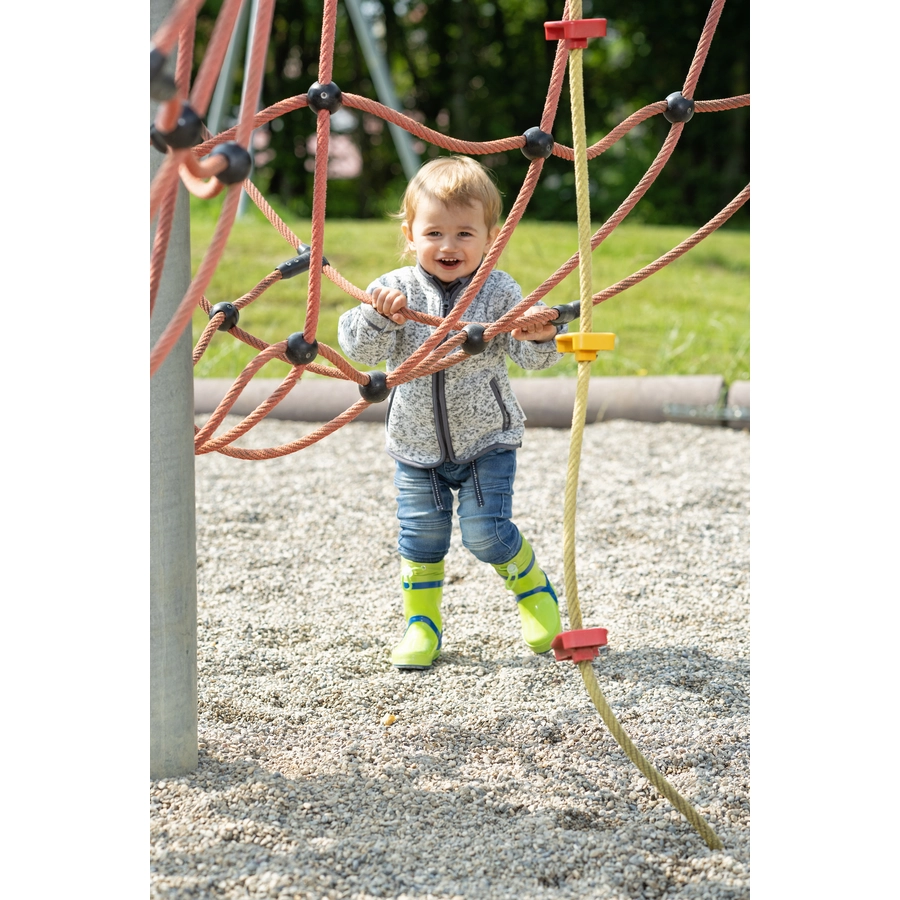 Playshoes Gummistiefel Basic gefüttert grün