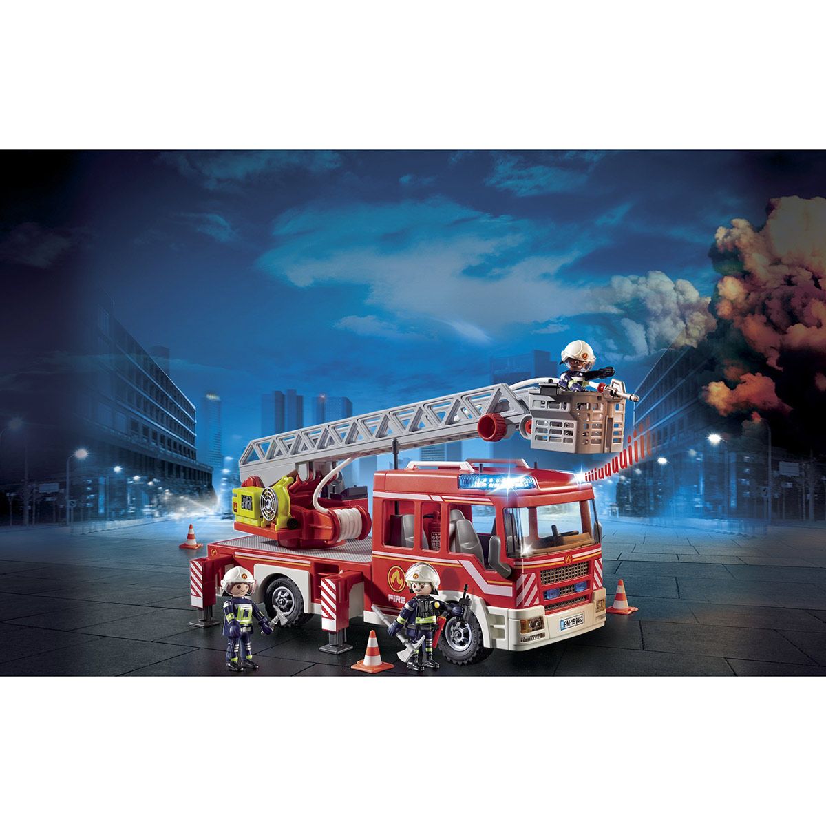 Camion pompiers échelle pivotante Playmobil City Action 9463