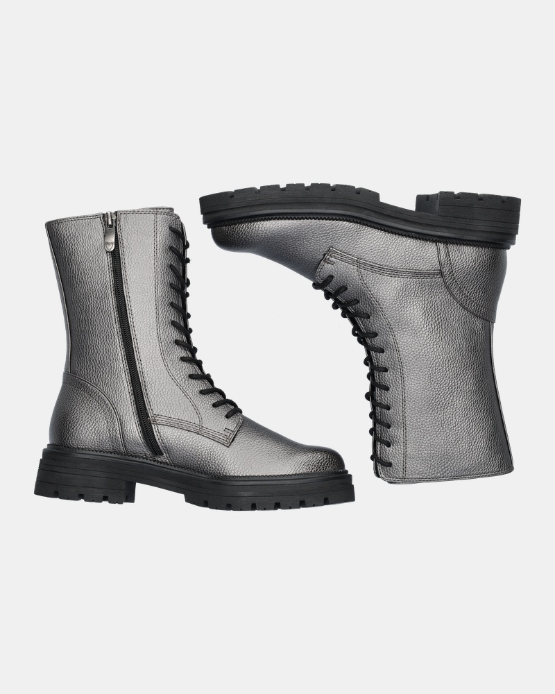 Marco Tozzi Veterboots  - zilver