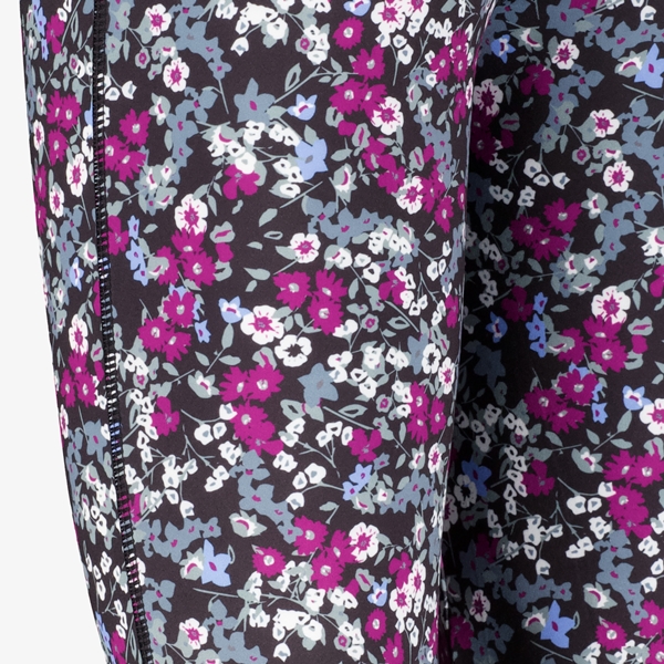 Osaga meisjes sportlegging zwart met bloemenprint