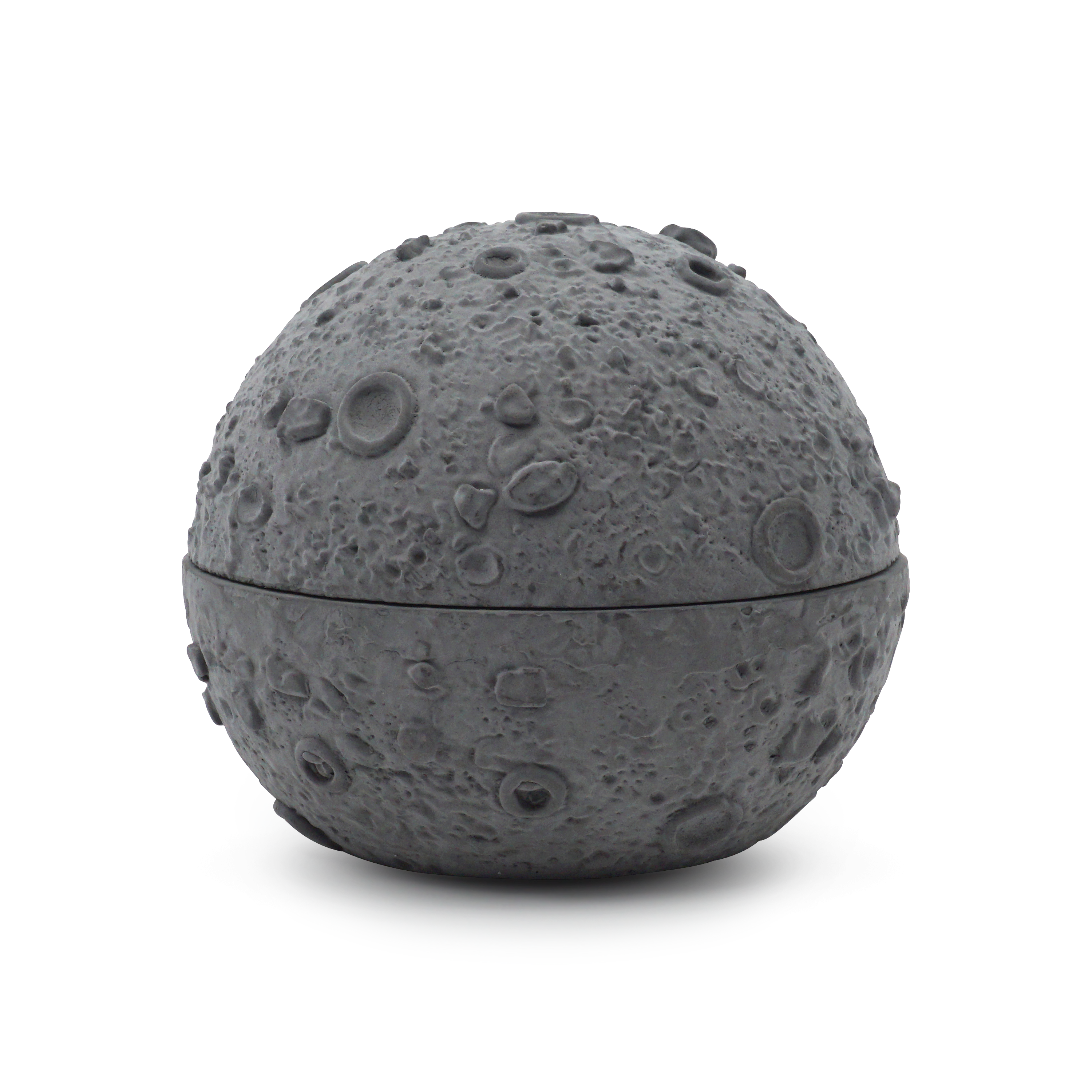 Designer Aschenbecher mit Deckel Outdoor Deko Mond Aschenbecher - Anthrazit
