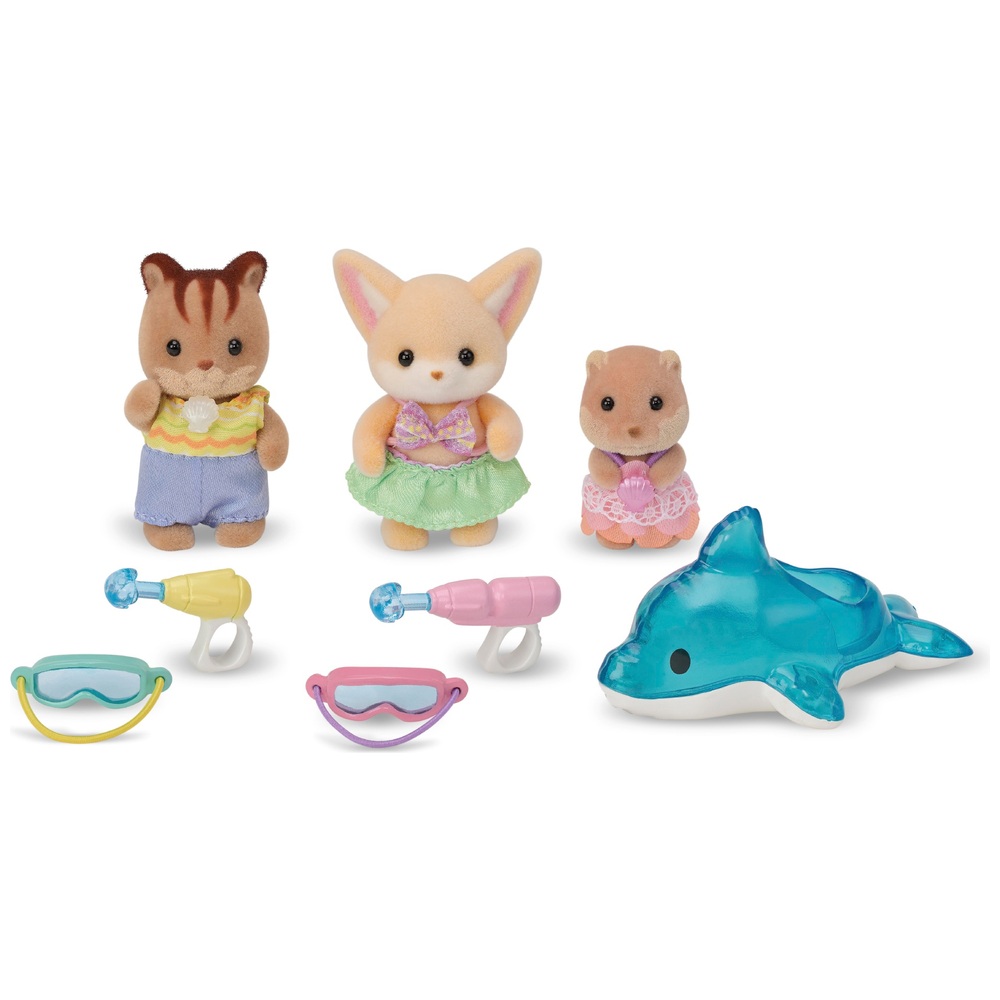 Sylvanian Families Kindergartenfreunde Pool-Spaß-Trio-Pack