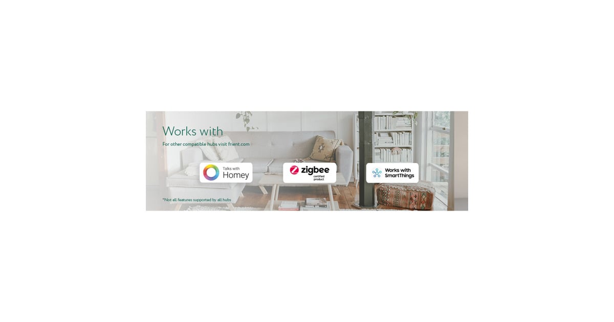 FrientSmart DIN Relay relais  (Lichtgrijs, Zigbee)