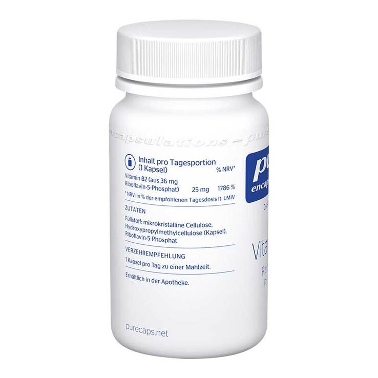 Pure Encapsulations Vitamin B2 Riboflavin-5-phosphat Kapseln, 90 St