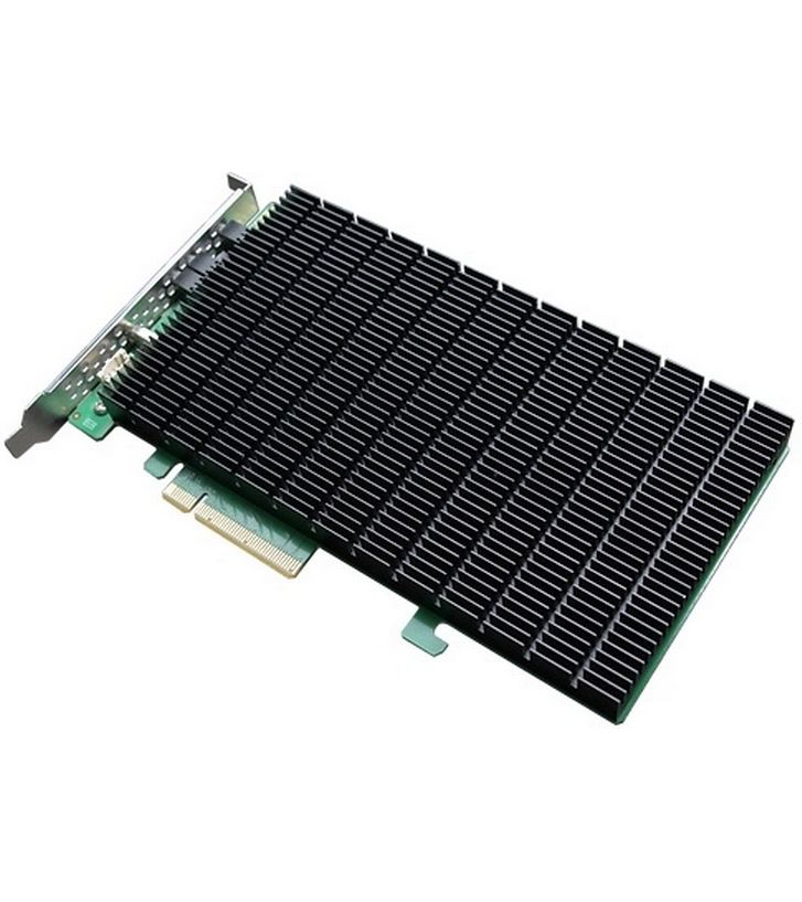 Highpoint RAID-Controller SSD6204A PCI-Ex8v3 - 4x M.2 NVMe, SSD6204A Treiberloser, bootfähiger 4x M.2 PCIe Gen3 x8 NVMe RAID Controller