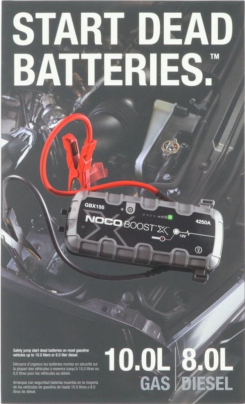 Noco - Jumpstarter Genius GBX155 - Lithium - 12V - 4250 Amp