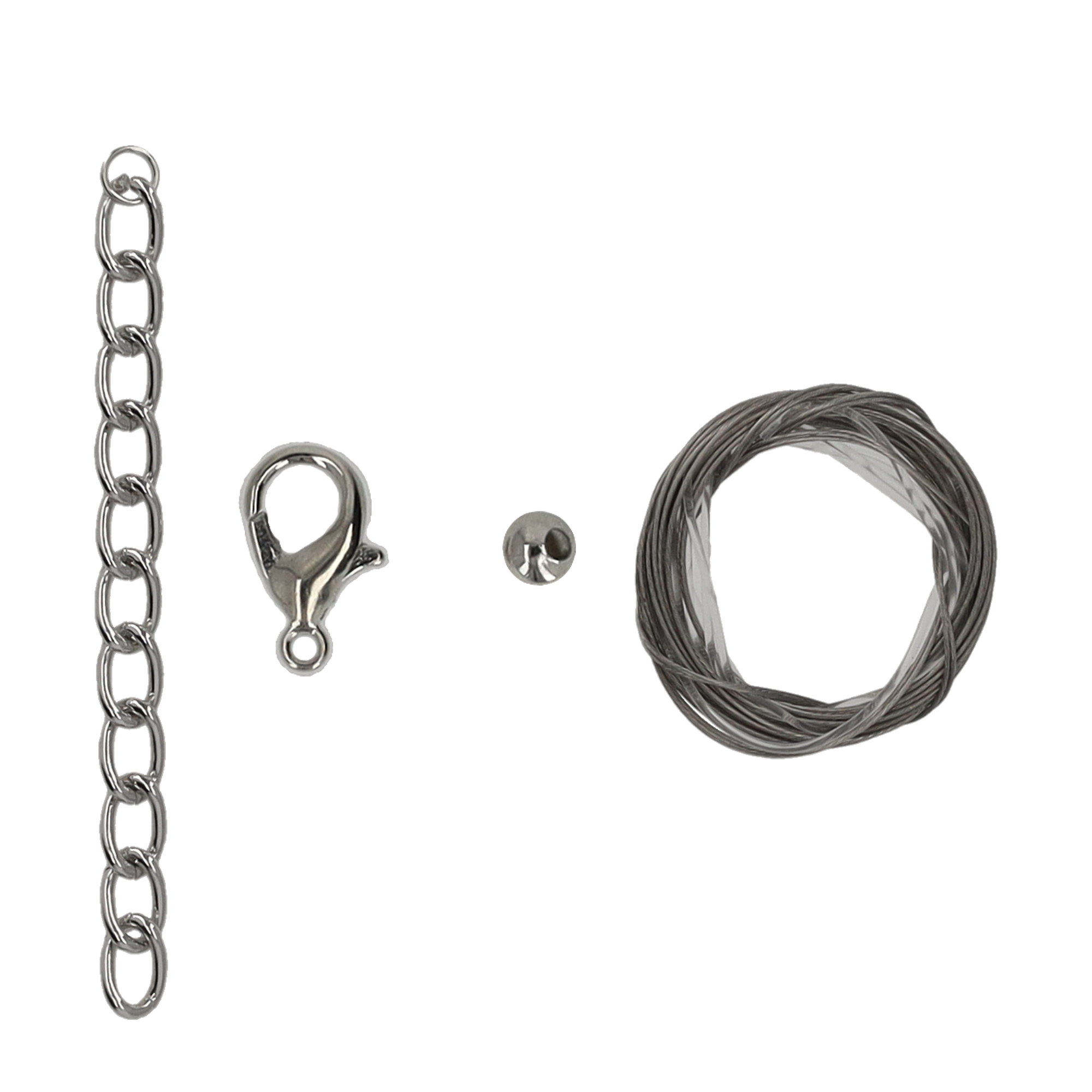 (95-tlg. Set) Grosse Strass Perlen DIY Bastel Schmuck Glitzer Zwischenperle Armband / Ketten Zubehör - Rosa / Rot