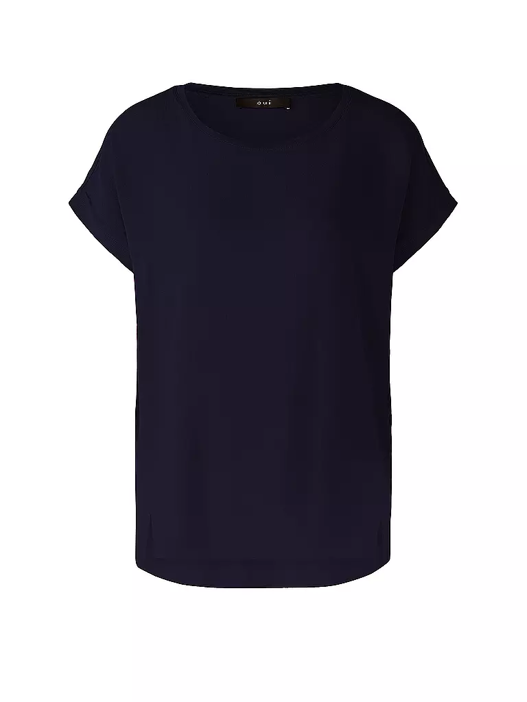 OUÍ Blusenshirt dunkelblau