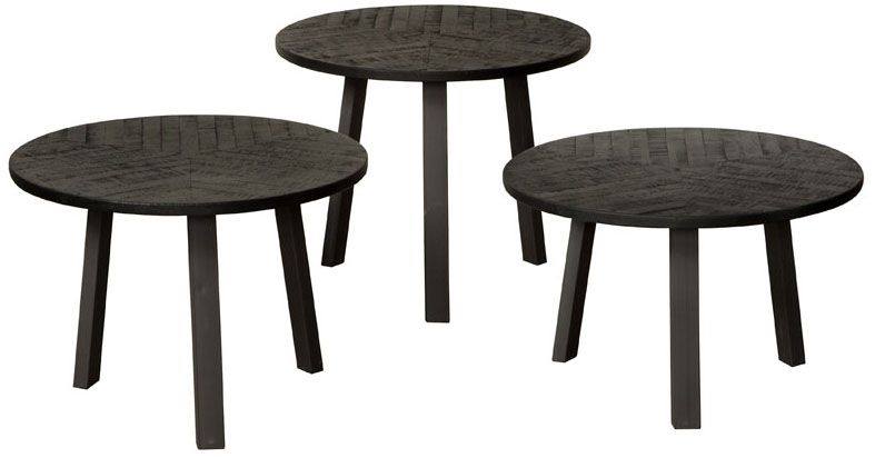 Salontafelset Lazio ⌀55  x H45 cm