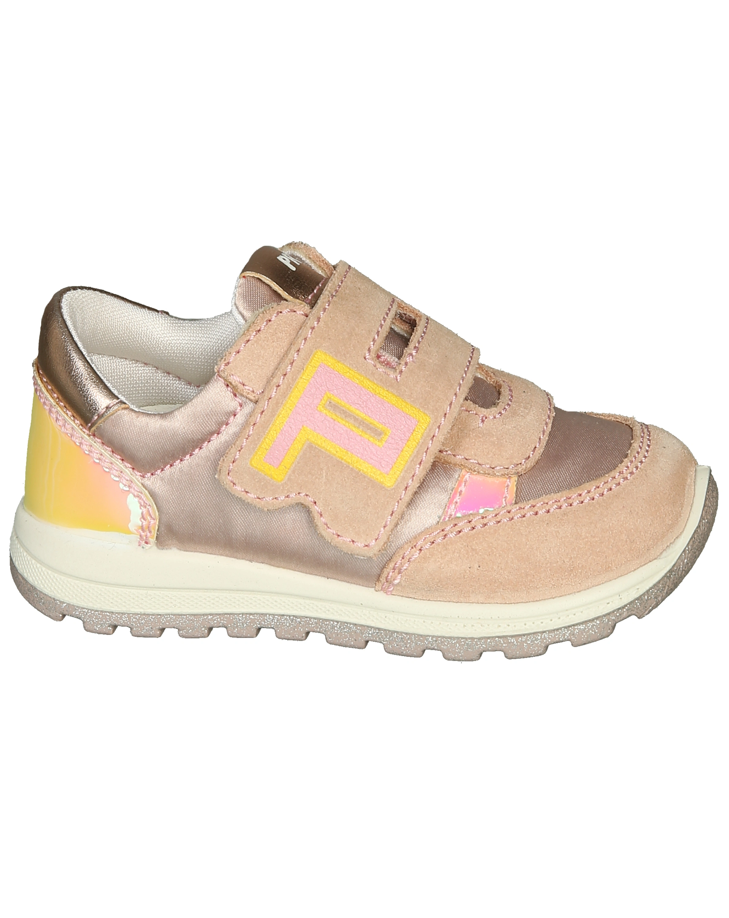 Klett-Halbschuhe AMPEZZA in nude
