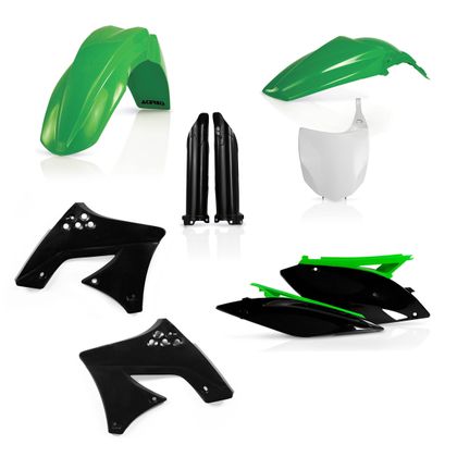 Kit plastiques Acerbis Full - Noir / Vert