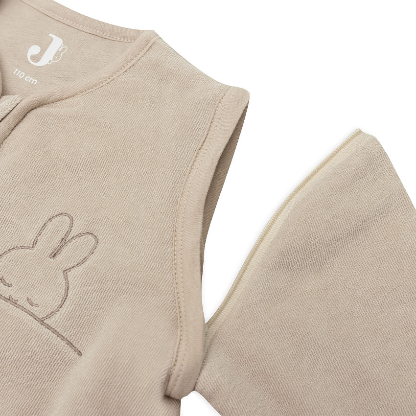 Gigoteuse TOG 3 à manches amovibles 70 cm Sleepy Miffy nougat