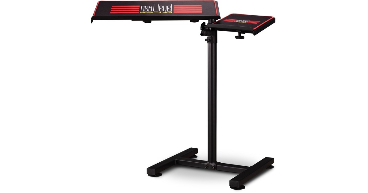 Next Level RacingFree Standing Keyboard and Mouse Stand bevestiging  (Zwart)