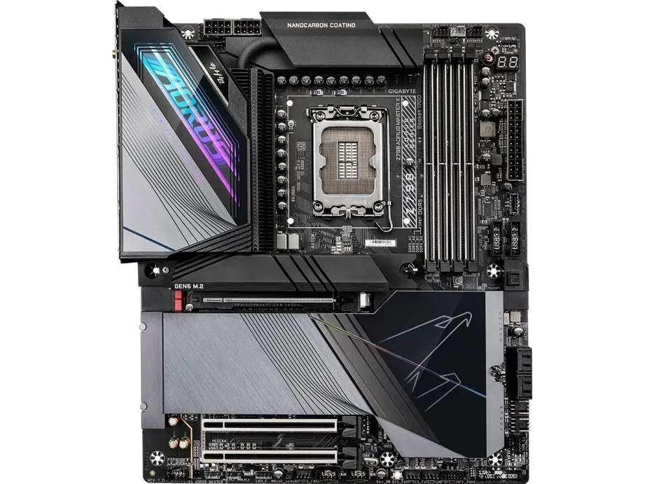 Gigabyte Z790 AORUS MASTER X - Bundkort - LGA1700 sokkel - USB 3.2 Gen 1 - onboard grafik (CPU påkrævet)