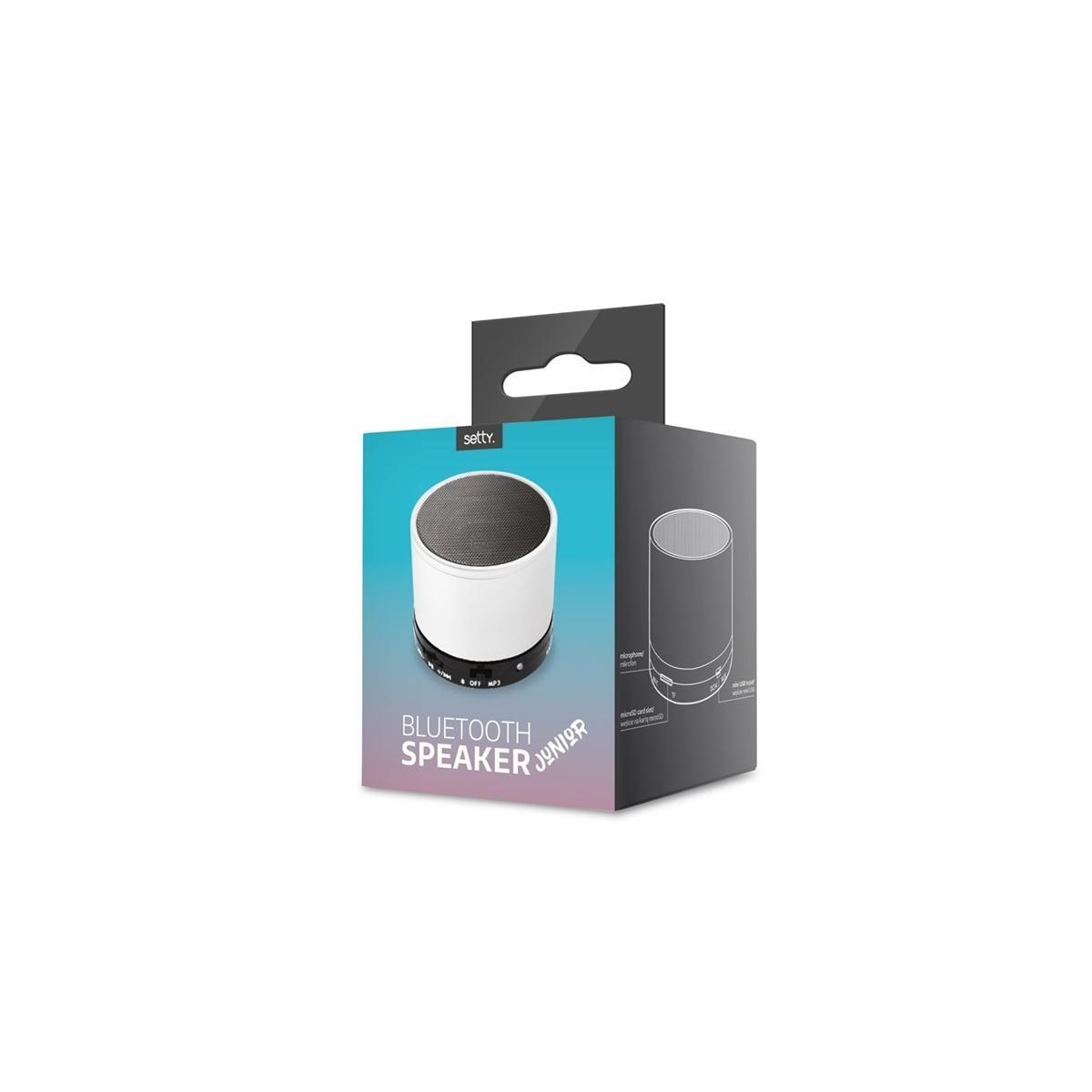 Junior bluetooth-högtalare, Vit