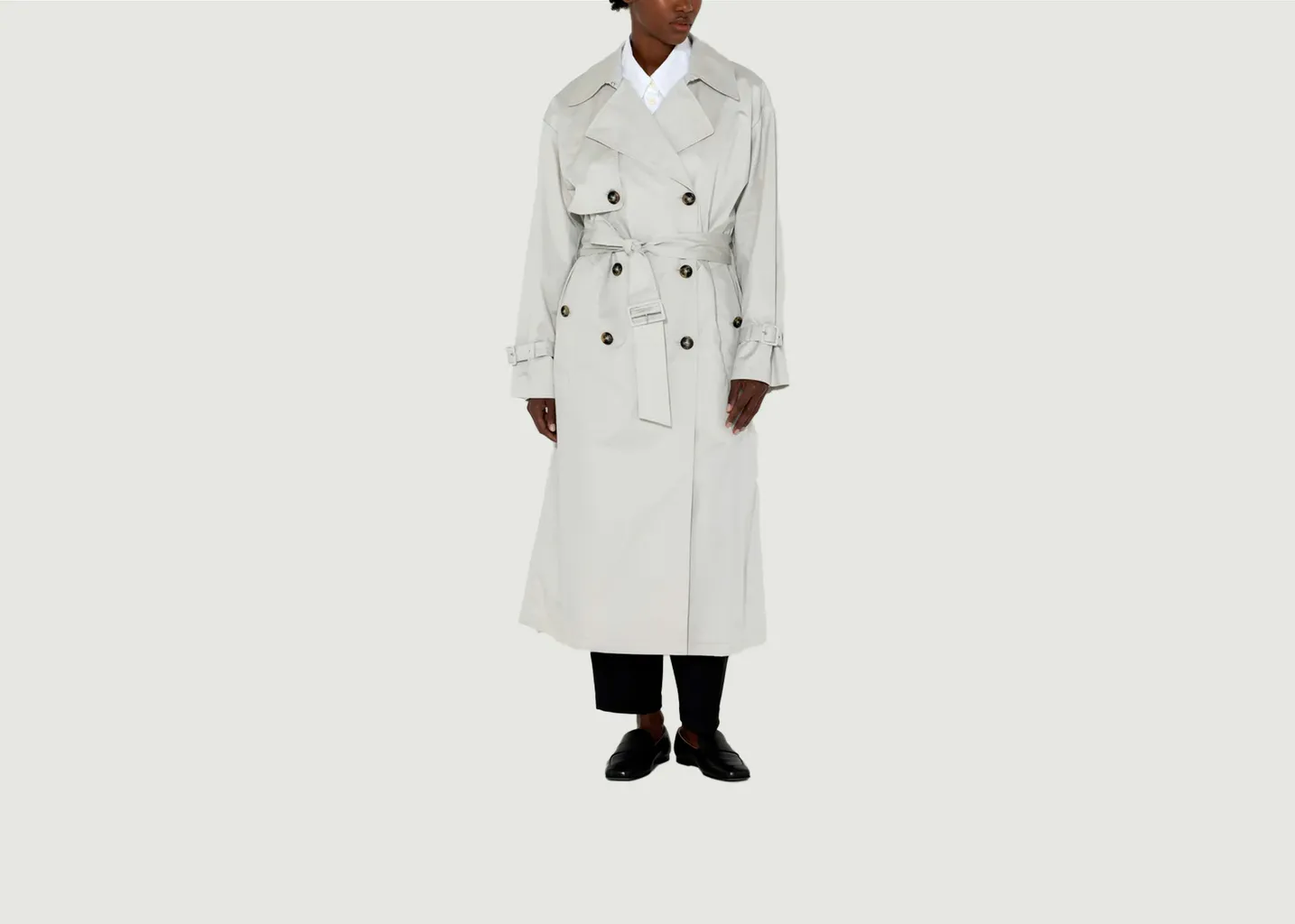 Trench Oversize Iconique Trait Maison Lener
