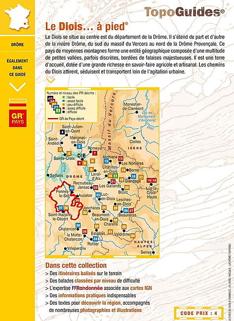 FFRP - P265 LE DIOIS A PIED FFRP