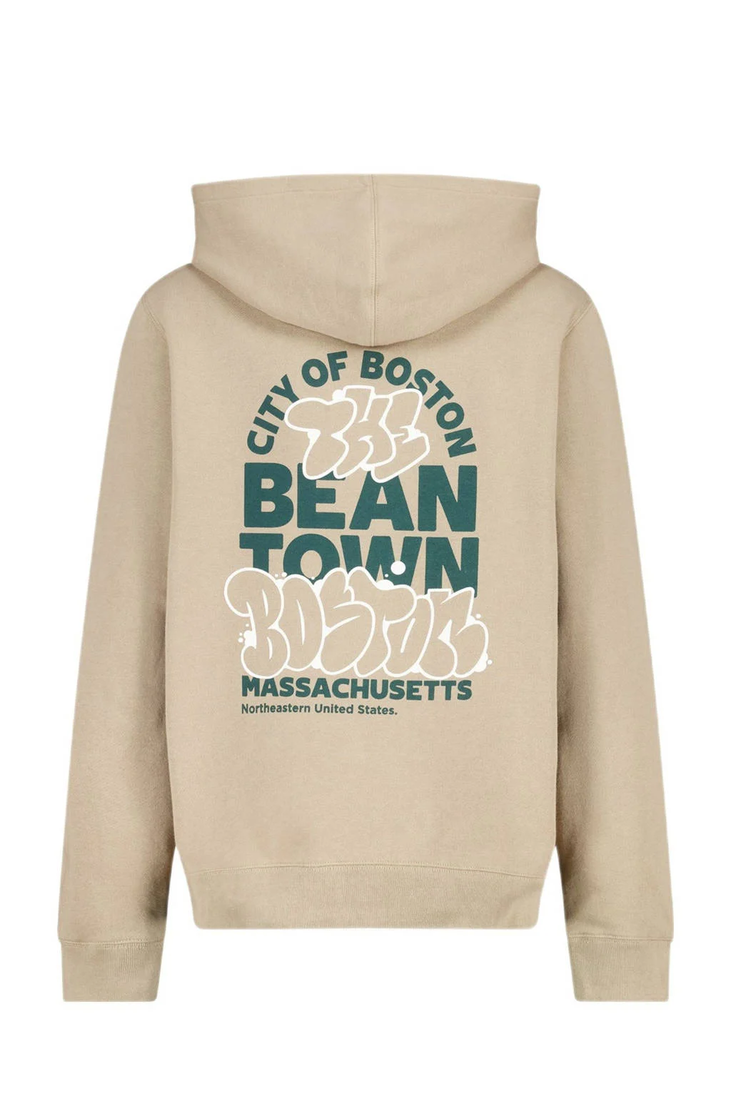 America Today hoodie beige