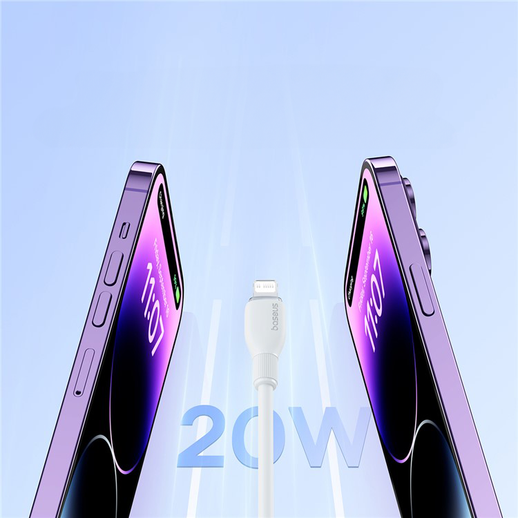 (2m) 20W USB C auf Lightning Ladekabel Datenkabel - Weiss