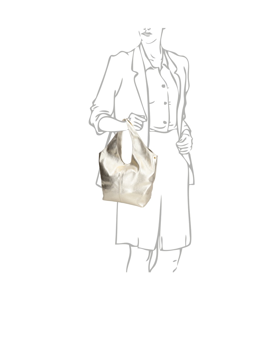 Glattleder Shopper