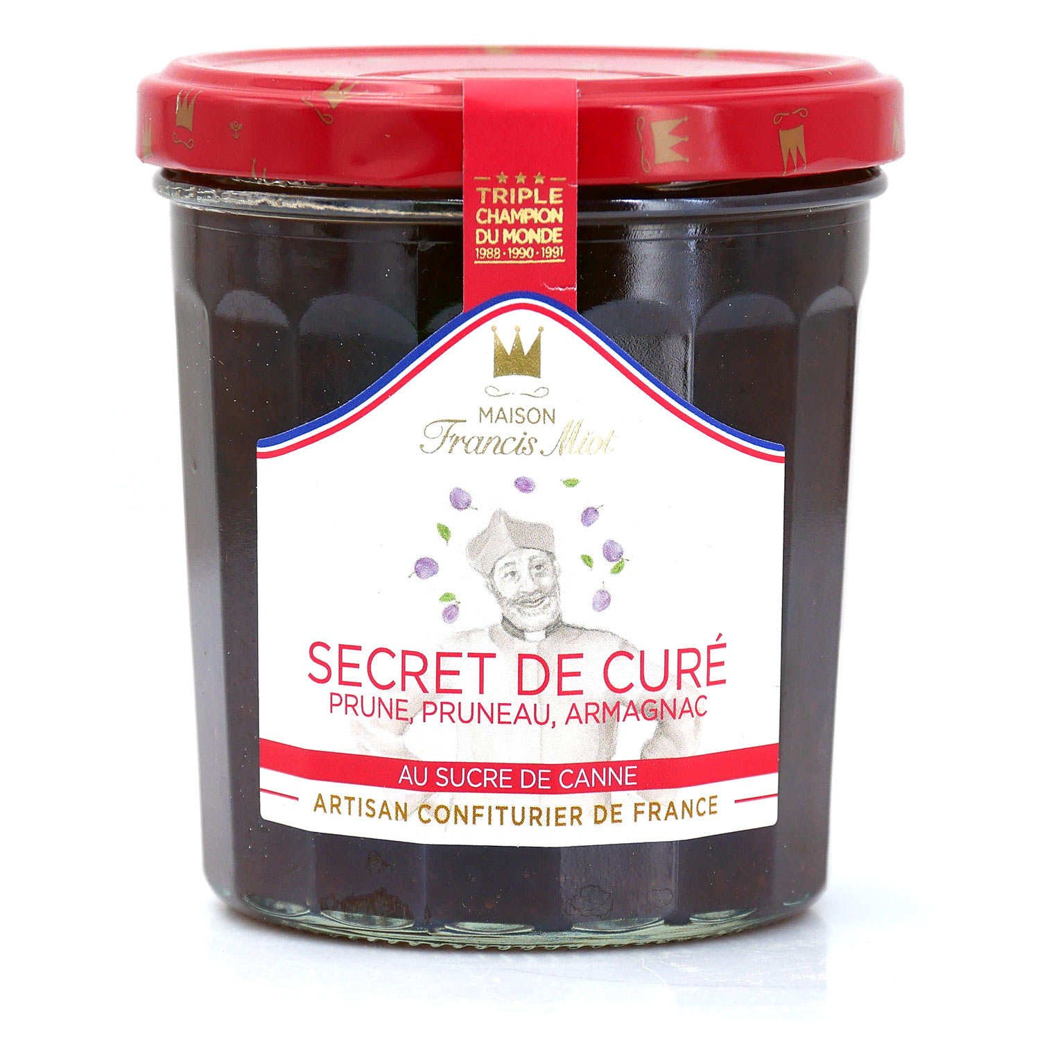 Confiture Secret du Curé (prune, pruneaux, armagnac) - Francis Miot