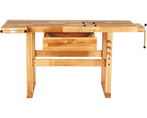 Werkbank van beukenhout, 1600x870x600 mm