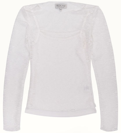 Hound Bluse - Lace - Off White